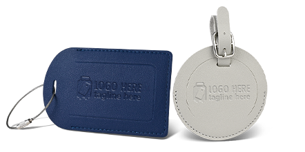 Leather Luggage Tags in Bulk
