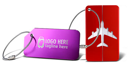 Metal Luggage Tags in Bulk