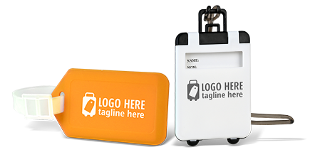 Plastic Luggage Tags in Bulk