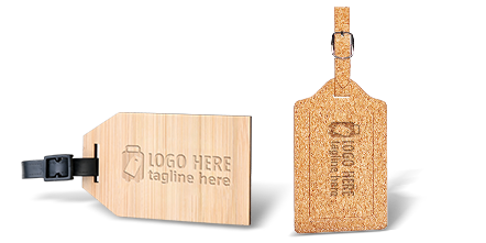 Wood Luggage Tags in Bulk