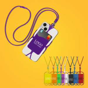 EPhone-Holding Silicone Lanyard