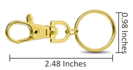 Lobster Clasp of custom PVC keychains Lobster Clasp of custom PVC keychains