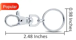 Lobster Clasp of custom PVC keychains