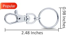 Lobster Clasp of custom PVC keychains