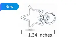Star Shaped Lobster Clasp of keychains