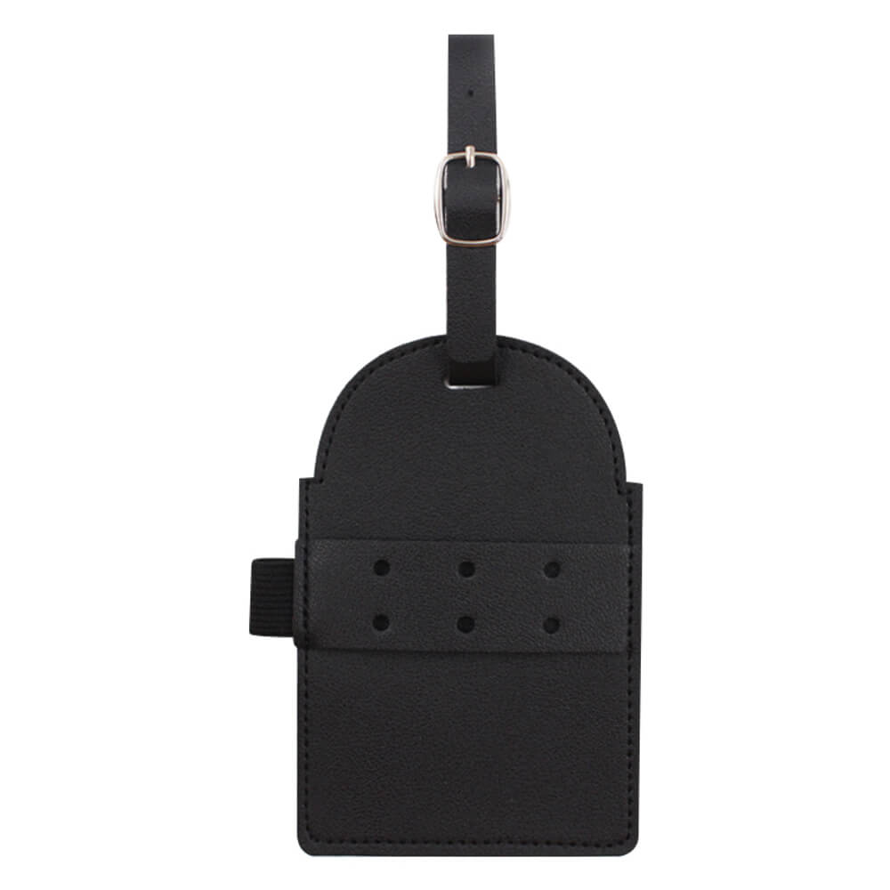 Portable Custom Golf Luggage Tag Black
