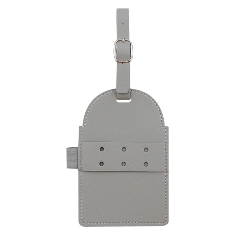 Portable Custom Golf Luggage Tag Gray