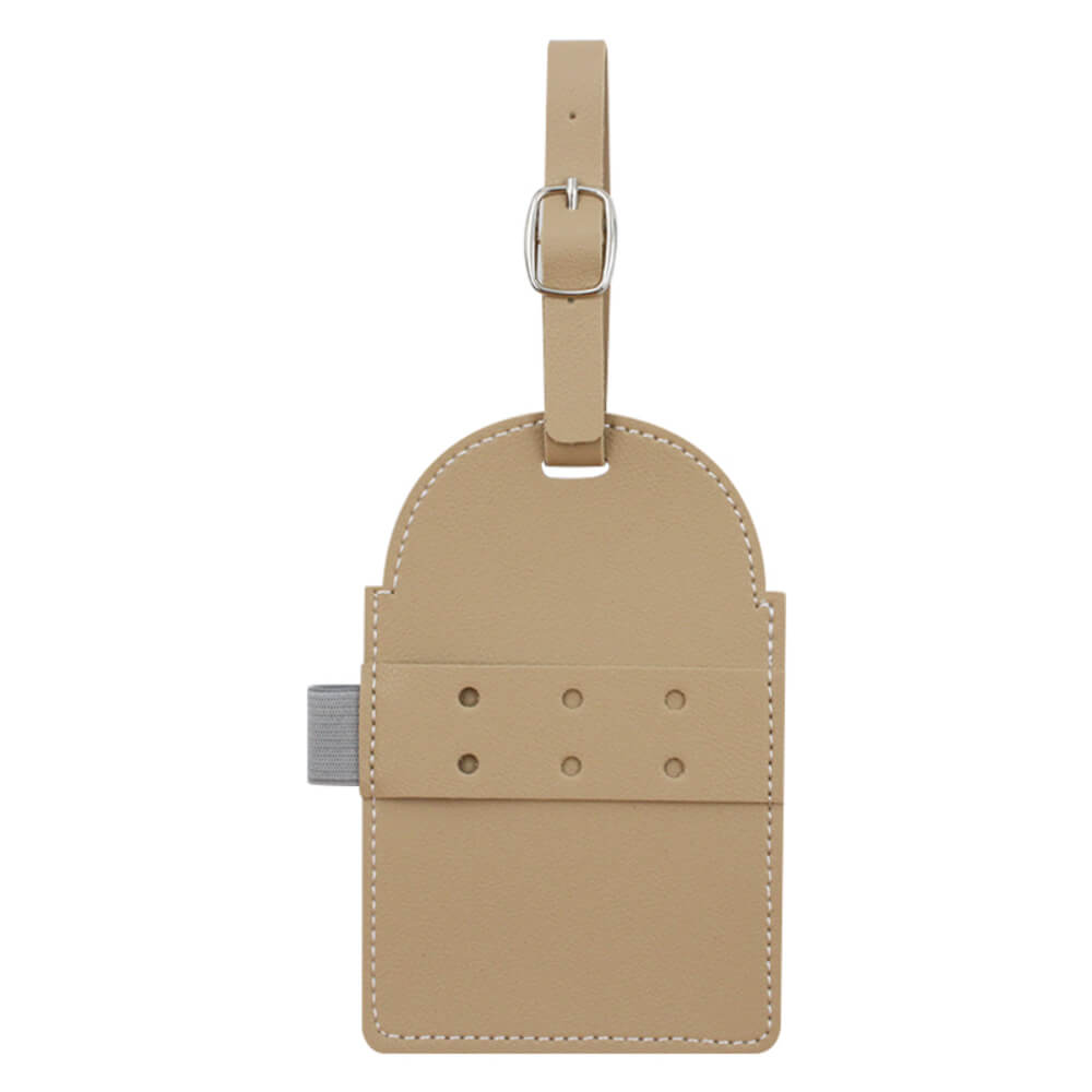 Portable Custom Golf Luggage Tag Khaki