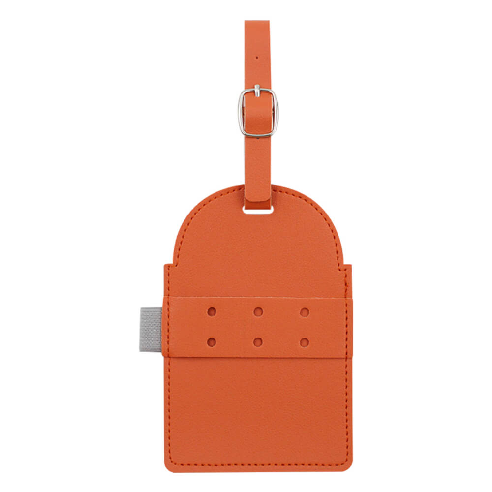 Portable Custom Golf Luggage Tag Orange Portable Custom Golf Luggage Tag Orange