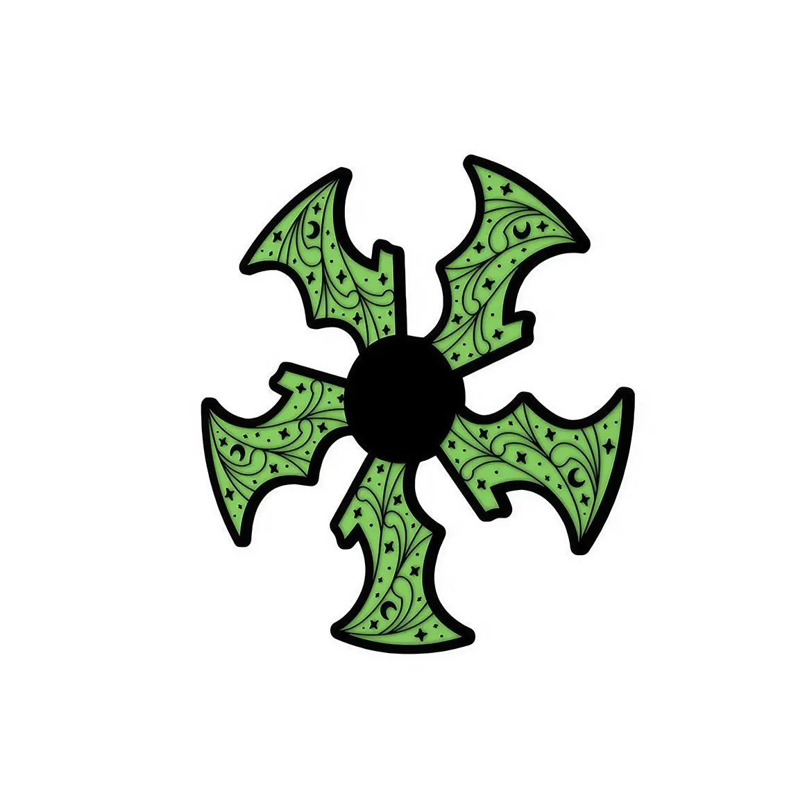 Glow In The Dark Fidget Spinners