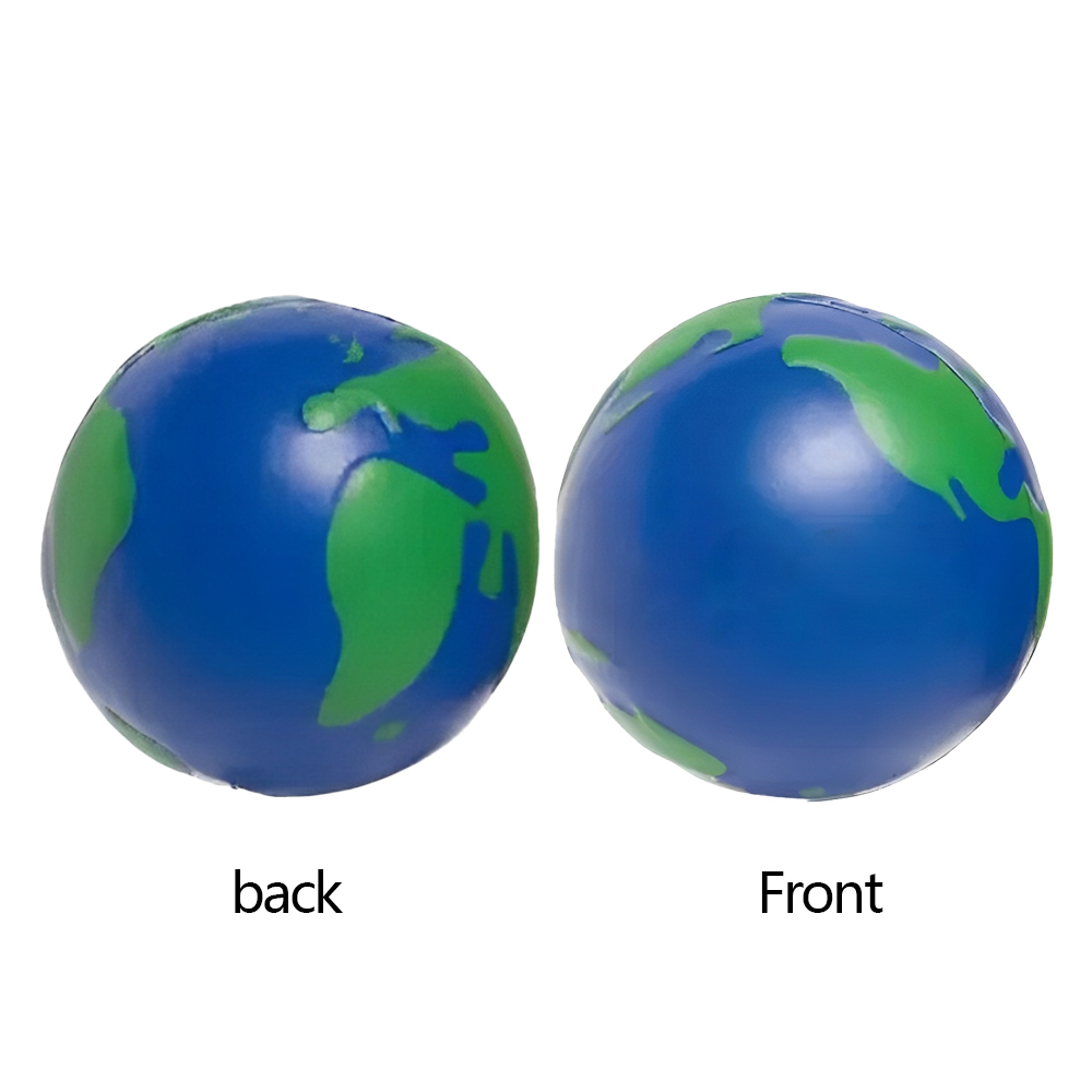 Earth Shaped Stress Ball