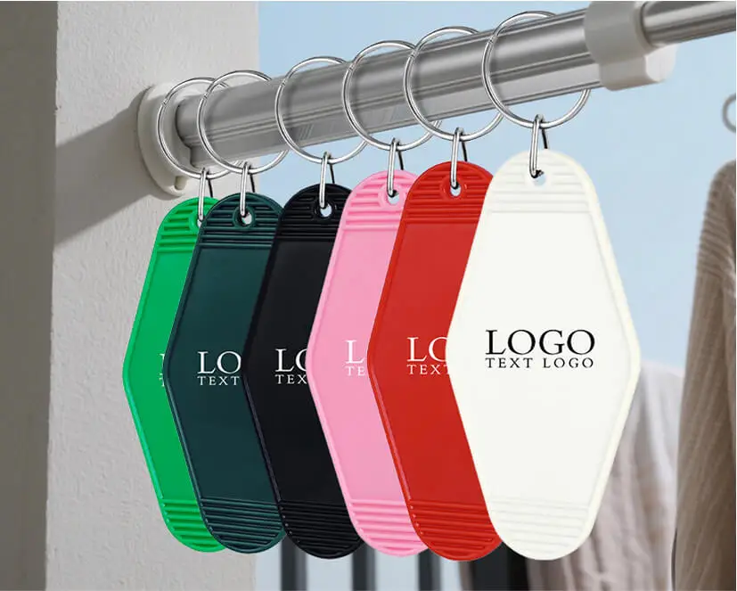 Multicolor Motel Keychains