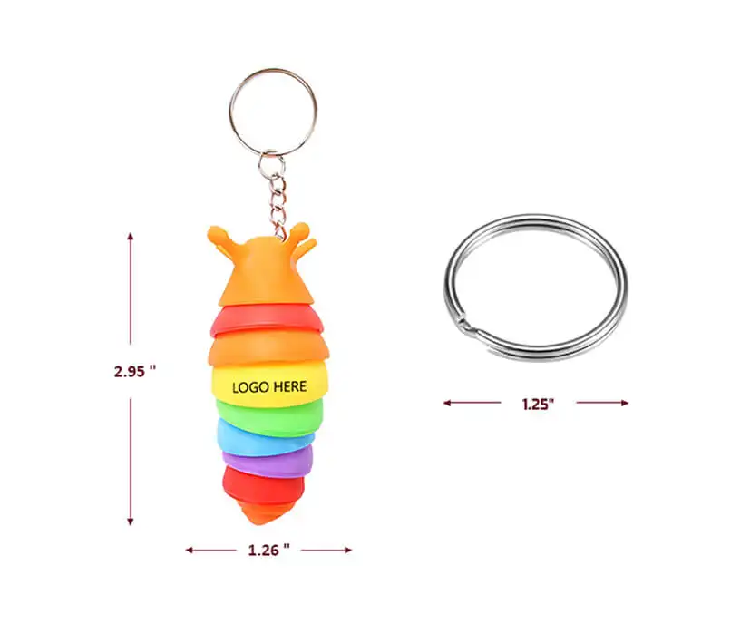 custom keychians size