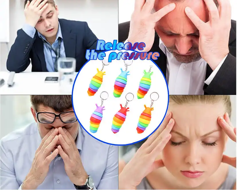 custom novelty fidget keychains