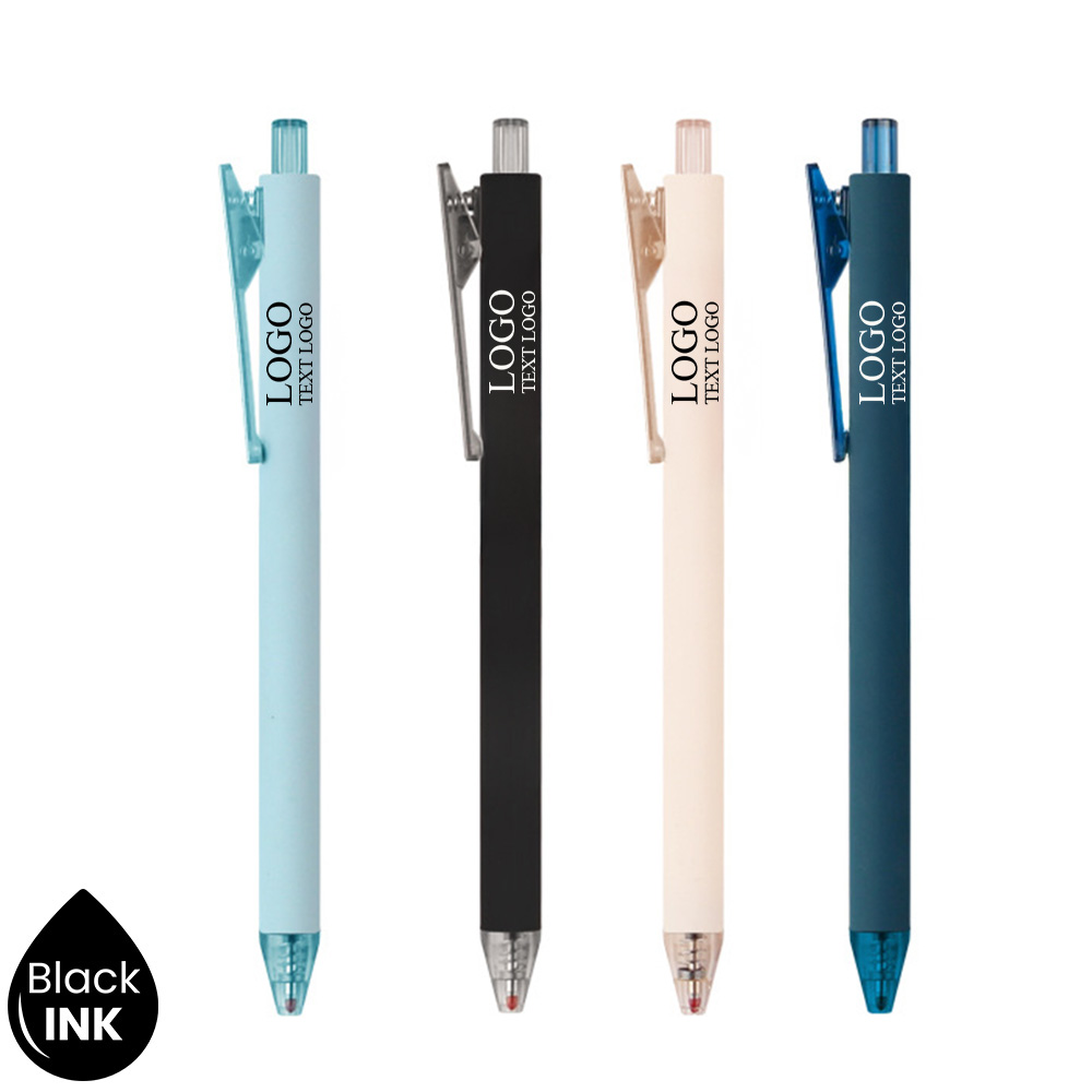 Group shot of Promotional Frosted Custom Gel Pens