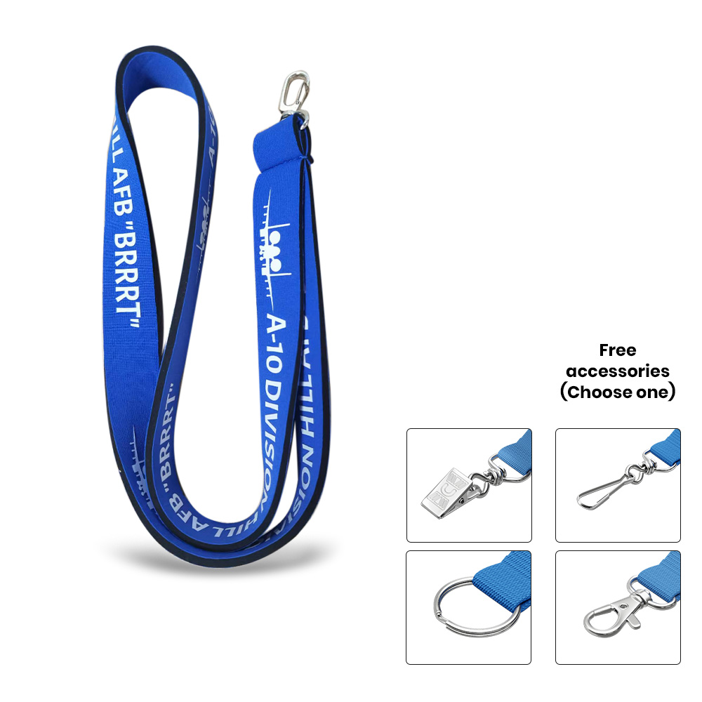 Custom Neoprene Lanyard Custom Neoprene Lanyard