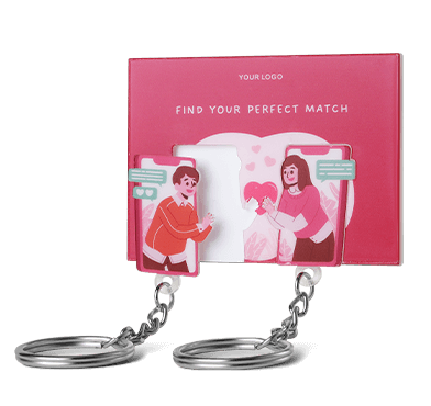 Couples Keychain