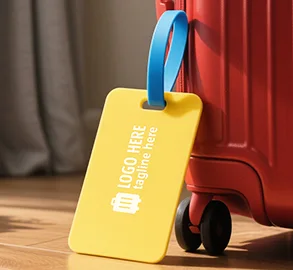 custom PVC luggage tags