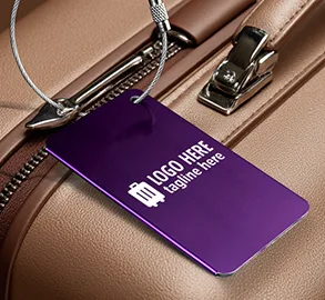 custom metal bag tags for suitcases