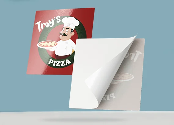 Full Back Paper of Custom Stickers U.S.