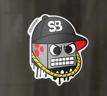 Matte Finish of Custom Stickers