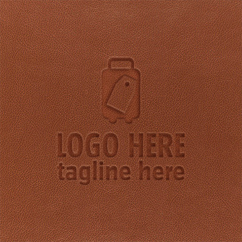 Leather Luggage Tags - Debossing