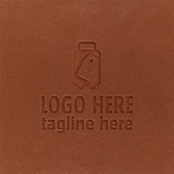 Leather Luggage Tags - Debossing