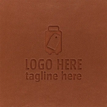 Leather Luggage Tags - Debossing