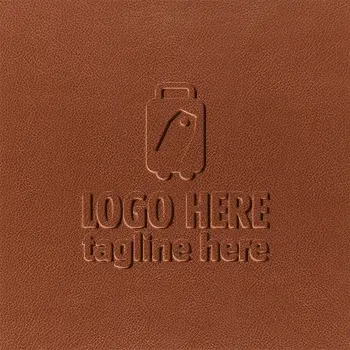 Leather Luggage Tags - Embossing