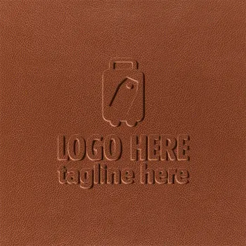 Leather Luggage Tags - Embossing