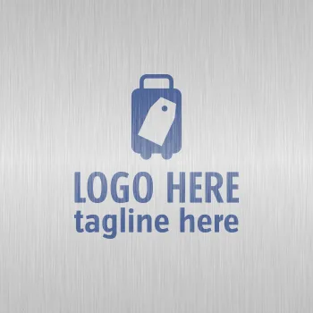 Metal Luggage Tag - Silkscreen Printing