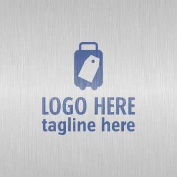 Metal Luggage Tag - Silkscreen Printing