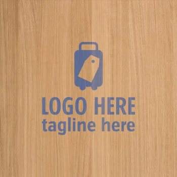 Wood Luggage Tags - Silkscreen Printing