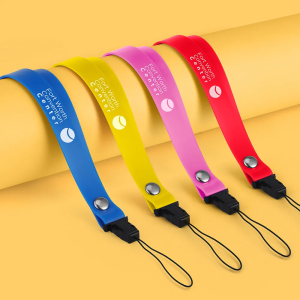 Silicone Lanyards With Safety Breakaway