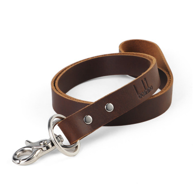 Crazy horse leather Lanyards