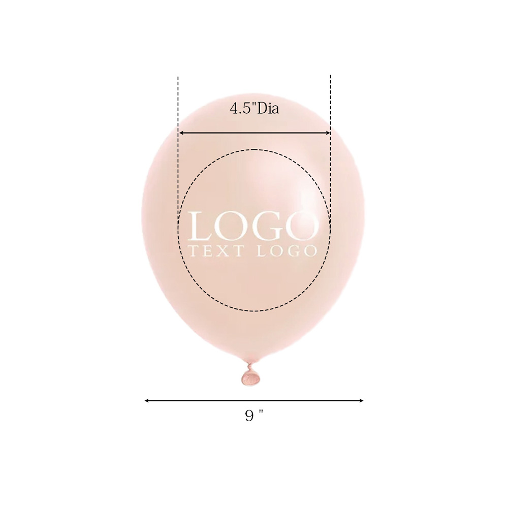 9" Macaron Latex Balloon