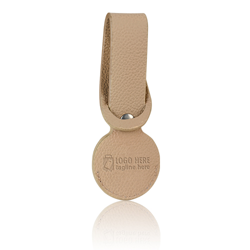 Mini PU Luggage Tag with Customizable Colors