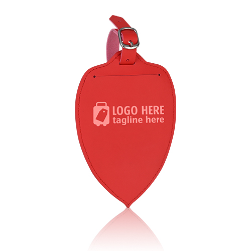 Pingan Leaf PU Leather Waterproof Luggage Tags