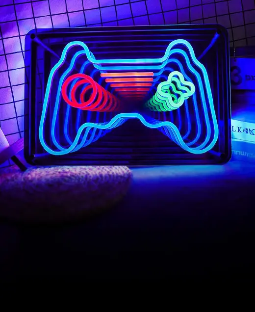 Infinity Mirror Neon Signs