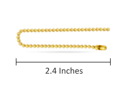 Gold Ball Bead Chain