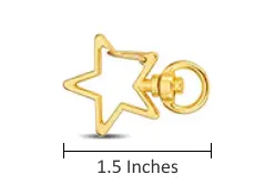 Star Shaped Lobster Clasp