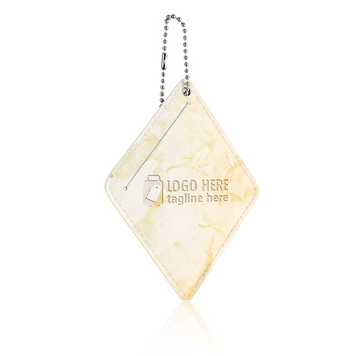 Marble Pattern Diamond Luggage Tag