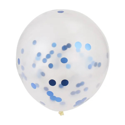 Transparent Latex Confetti Balloons