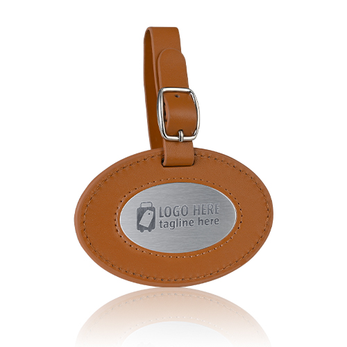 Metal Chic Minimalist Luggage Tag