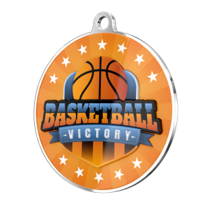 Basketball Victory Medal