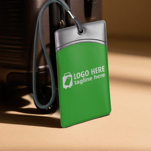 Vinyl Made Rectangular Luggage Tag