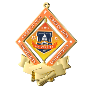 University Graduation Custom Honor Medal