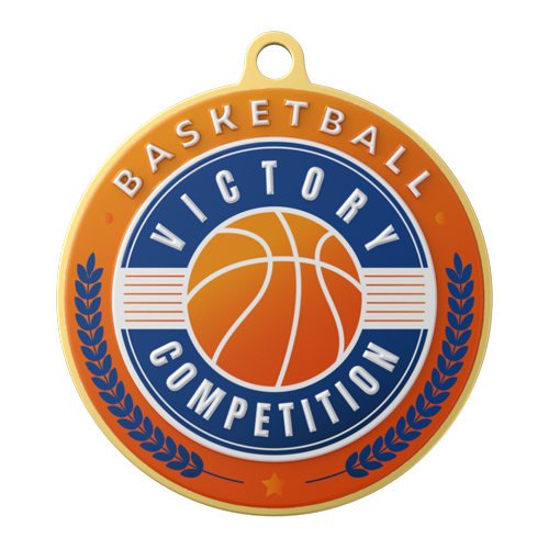 Basketball Victory Competition Medal Basketball Victory Competition Medal