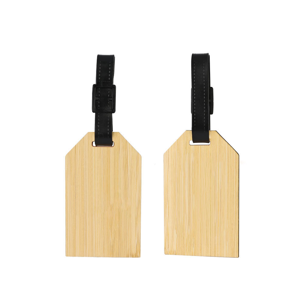 Personalized Wooden Luggage Tags With Logo Natural Personalized Wooden Luggage Tags With Logo Natural