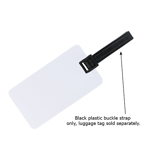 Black Plastic Buckle Strap